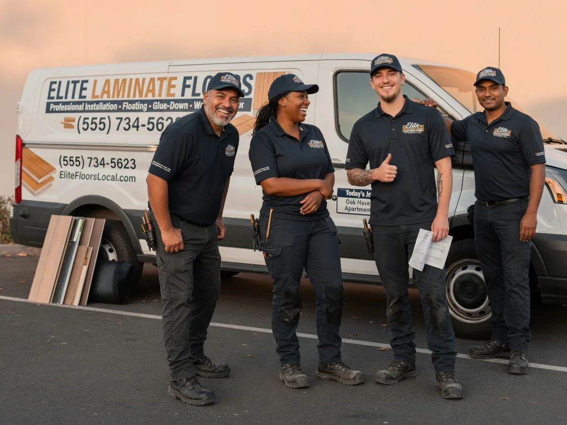 Laminate flooring installation company in Bridgman, MI